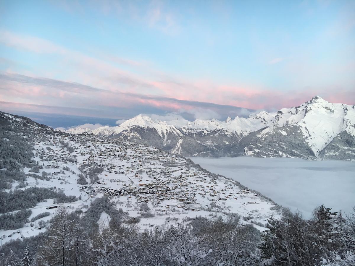 Appartement Superieur Winoka Lodge Veysonnaz Kültér fotó