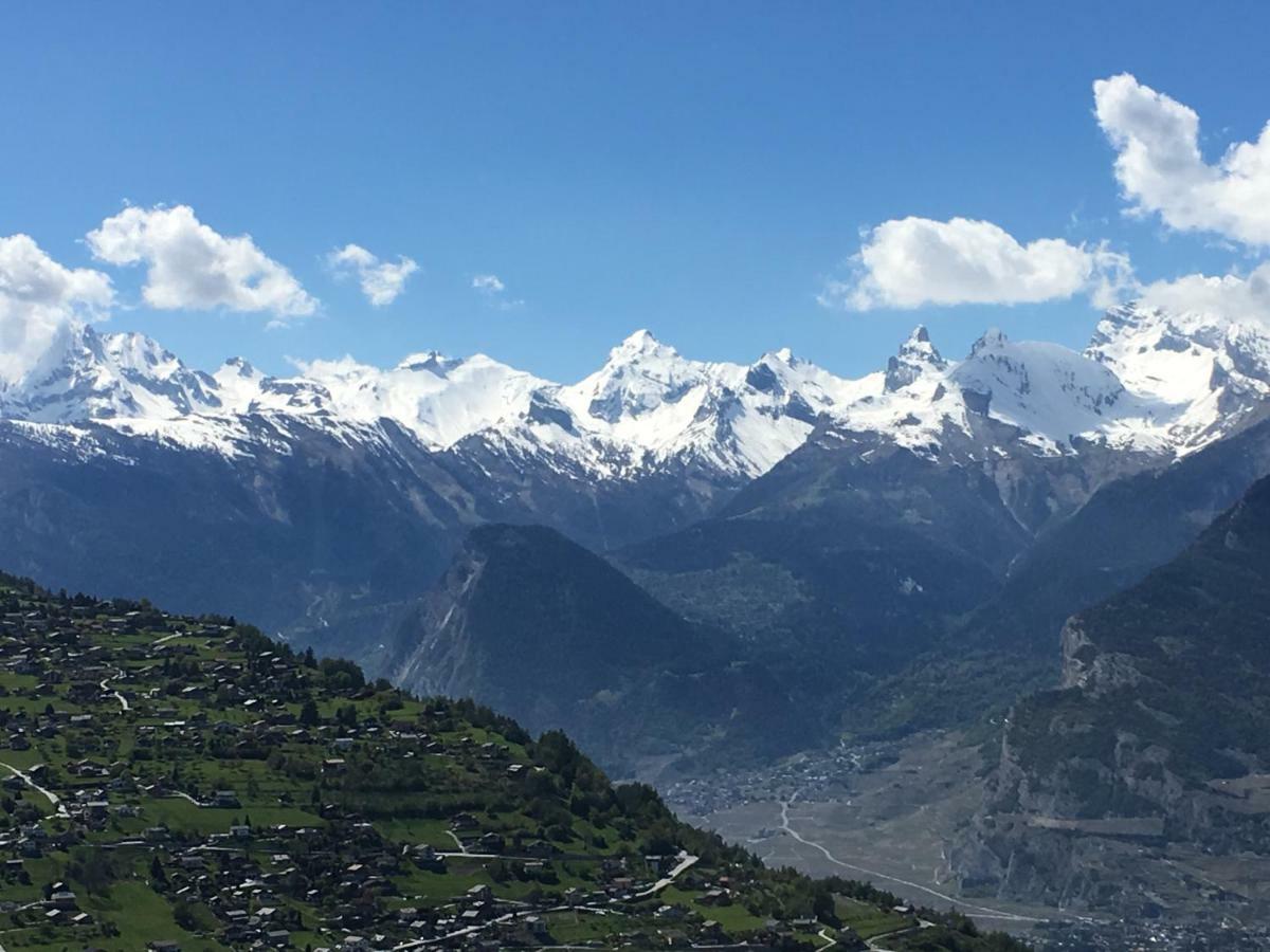 Appartement Superieur Winoka Lodge Veysonnaz Kültér fotó